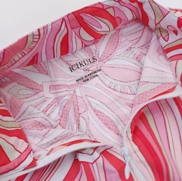 ICIKÜLS Knit Golf Tennis Exercise Top Open Mesh ½ Sleeve  Sz XL - Picture 7 of 16